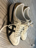 Onitsuka Tiger鬼塚虎男女款復古德訓鞋輕便透氣運動休閑板鞋TOKUTEN 1183B938 白色/黑色 42.5 曬單實拍圖