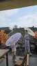 金菊氣質(zhì)優(yōu)雅旗袍2025夏季新品盤(pán)扣立領(lǐng)印花連肩長(cháng)款民國風(fēng)連衣裙女裝 曬單實(shí)拍圖