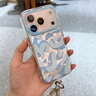魔巖適用蘋(píng)果17手機(jī)殼17promax彩繪涂鴉鏡頭全包iPhone17pro小眾創(chuàng)意新款時(shí)尚17air潮牌高級(jí)感女士外殼 【遠(yuǎn)峰藍(lán)】創(chuàng)意涂鴉-奶油羽紗 iphone 17 Pro 曬單實(shí)拍圖