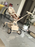 普洛可（PLAYKIDS）A8MAX越野版遛娃神器推車(chē)0-3歲用折疊可坐可躺帶減震嬰兒推車(chē)輕便 曬單實(shí)拍圖