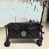 black dog黑狗戶(hù)外營(yíng)地車(chē)露營(yíng)車(chē)可折疊240斤承重兒童可坐野餐手推車(chē) 夜幕黑 曬單實(shí)拍圖
