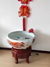 鎏銘景德鎮中式古法家用客廳陶瓷魚(yú)缸養魚(yú)盆過(guò)濾循環(huán)流水烏龜缸金魚(yú)缸 大號小魚(yú)流水 曬單實(shí)拍圖