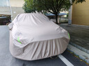金雨保牛津布汽車(chē)車(chē)衣車(chē)罩防曬防雨隔熱防塵加厚遮陽(yáng)車(chē)套外全罩通用四季 人氣熱銷(xiāo)【香檳咖】600D航天級牛津布+送收納袋 加厚款*四季可用【防暴曬防雨抗大風(fēng)】 曬單實(shí)拍圖