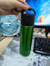 虎牌（TIGER）便攜不銹鋼運動(dòng)水壺保冷杯碳酸飲料杯MKB-T481-GBT亮綠色480ML 曬單實(shí)拍圖