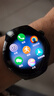 HUAWEI WATCH 5 46mm基礎(chǔ)款深錆色不銹鋼表殼蒼穹黑氟橡膠表帶首創(chuàng)X-TAP智感窗鴻蒙AI腕上小藝eSIM通信 曬單實(shí)拍圖