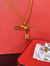 中國珠寶福祿葫蘆黃金項鏈女足金吊墜生日禮物送女朋友老婆 臻選禮盒包裝【無(wú)產(chǎn)品勿單拍】 曬單實(shí)拍圖