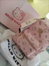 山頭林村hello kitty女包 凱蒂貓雙肩包時(shí)尚印花鏈條女包包設計感百搭迷你 淺粉色+禮品袋 曬單實(shí)拍圖