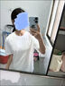 京東京造【情侶純棉T】t恤男短袖男秋季新款衣服蘇超打底衫 白色 XL 曬單實(shí)拍圖