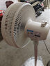 美的（Midea）電風(fēng)扇家用7葉落地扇搖頭電風(fēng)扇循臥室宿舍輕音風(fēng)扇臺式桌面小型風(fēng)扇臺地兩用升級款 黑色丨7葉臺地兩用 曬單實(shí)拍圖