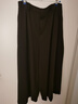 優(yōu)衣庫合作款/女裝打褶裙褲/高腰休閑褲褲子25秋冬新款479698 09 黑色 2XL /165/84A 曬單實(shí)拍圖