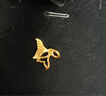 周大福 美人魚(yú)尾魚(yú)生有你黃金吊墜(工費120)約1.25g EOF262 曬單實(shí)拍圖