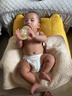 好奇（Huggies）鉑金裝小桃褲成長(cháng)褲XL96片(12-17kg)加大號尿不濕【透爽散熱】 曬單實(shí)拍圖
