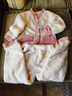 笛莎（DEESHA）【加厚雙面法蘭絨】女童加絨開(kāi)衫套裝春秋冬家居服睡衣睡褲可外穿 曬單實(shí)拍圖