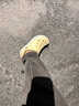 卡駱馳（CROCS）洞洞鞋貝雅卡駱班輕便耐磨一腳蹬休閑鞋|205089 冬日白/彩色-1LI 37 /38(230mm) 曬單實拍圖