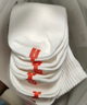 京東京造兒童夏季男童女童襪子中小學(xué)軟棉棉襪校園白襪5雙22-24cm 曬單實(shí)拍圖