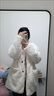 浪莎秋冬韓系羊羔毛外套女顯瘦方領(lǐng)皮毛一體百搭2025新款環(huán)保毛毛皮草 白色 M 曬單實(shí)拍圖