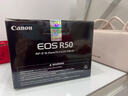 佳能（Canon）【找客服領(lǐng)優(yōu)惠券】EOS R50 18-45套機 白色 曬單實(shí)拍圖