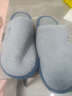 名創(chuàng  )優(yōu)品（MINISO）棉拖鞋男士秋冬新款室內居家用防滑地板拖女 霧霾藍 42-43 曬單實(shí)拍圖