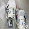 adidas ADIZERO BOSTON 12超輕馬拉松玻纖柱專(zhuān)業(yè)競訓跑鞋阿迪達斯   亮白/深藍/純寶石紅   41 曬單實(shí)拍圖