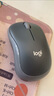 羅技（Logitech）M185鼠標 無(wú)線(xiàn)鼠標 辦公鼠標 對稱(chēng)鼠標 黑色灰邊 帶無(wú)線(xiàn)2.4G接收器 曬單實(shí)拍圖