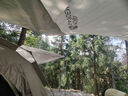 牧高笛（MOBIGARDEN）零動(dòng)155自動(dòng)帳篷 戶(hù)外露營(yíng)防曬大門(mén)廳帳篷黑膠 NX24561044 大象灰 曬單實(shí)拍圖