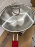 雙立人（ZWILLING）【馬柏全同款】不銹鋼無(wú)涂層中式炒菜鍋平底NovaPlus大口徑32cm 曬單實(shí)拍圖