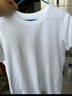 優(yōu)衣庫合作款女裝大師T圓領T恤短袖正肩素色白T474404 00 白色 L /160/88A 曬單實拍圖