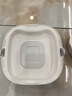 蘇泊爾（SUPOR）電熱飯盒 加熱飯盒 保溫飯盒 1L大容量免注水低音不粘內膽分隔飯盒 可插電上班族便攜式 熱飯神器 1L 【麥飯石不沾內膽】 曬單實(shí)拍圖
