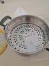 蘇泊爾（SUPOR）電蒸鍋21L家用大容量多功能電火鍋蒸炒煮一體蒸鍋2200W全鋼蒸籠0涂層電炒鍋ZN32YK16 曬單實(shí)拍圖