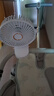 卡培登6寸USB小風(fēng)扇/電風(fēng)扇桌面/小電扇/小臺扇便攜迷你手持夾子睡眠小風(fēng)扇辦公室宿舍桌面戶(hù)外可用 白色 曬單實(shí)拍圖