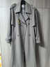 伊芙麗蔣欣代言【經(jīng)典延續】薄荷曼波老錢(qián)風(fēng)雙排扣長(cháng)款風(fēng)衣外套女新款 珍珠灰 S 80-120斤 曬單實(shí)拍圖