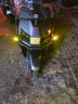 RUIHANG銳航C260摩托車(chē)電動(dòng)車(chē)外置踏板專(zhuān)用激光射燈強光款遠近光透鏡射燈 C260管夾款/電動(dòng)車(chē)專(zhuān)用 近黃遠白 曬單實(shí)拍圖