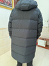 雪中飛（SNOWFLYING）東北加厚中老年人防寒羽絨服男士中長(cháng)款爸爸冬裝寬松極寒外套冬季 藏青色 XL (180) 推薦155~170斤 曬單實(shí)拍圖