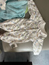 【冬季哈衣】新生兒衣服嬰兒連體衣春秋冬季寶寶夾棉加厚純棉 自然童話(huà)60克薄棉連體衣 73cm 曬單實(shí)拍圖