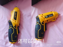 得力手電鉆電動螺絲刀鋰電鉆12V家用充電式起子機(jī)電動工具箱套裝 曬單實(shí)拍圖