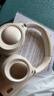 iKF King Pro3.0【雙金標(biāo)LDAC高解析】頭戴式主動(dòng)降噪藍(lán)牙耳機(jī)新款無線有線游戲低延遲超長(zhǎng)續(xù)航云巖白 曬單實(shí)拍圖