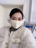JCZS德國品牌保暖耳罩口罩女冬季2025純棉防風(fēng)防寒加絨護耳二合一面罩 淺灰色 曬單實(shí)拍圖