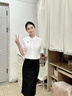 Khwfjas國(guó)際一線品牌半身裙女包臀裙一步裙職業(yè)裙正裝裙西裝裙高腰裙 黑色 半身裙 4XL 曬單實(shí)拍圖