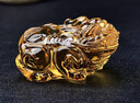 胖東來(lái)同款水晶貔貅擺件琉璃黃水晶貔貅精選擺件居家書(shū)房辦公室車(chē) 金色貔貅大號精選單只(長(cháng)9cm左右 曬單實(shí)拍圖
