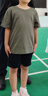 微曼小鹿兒童套裝男女童夏季 速干體能服套裝 短袖中小學(xué)生表演軍訓服 706 體能服套裝（男女同款） 120 曬單實(shí)拍圖