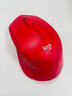 羅技（Logitech）M280 M275無(wú)線(xiàn)鼠標 筆記本電腦商務(wù)辦公鼠標人體工學(xué)鼠標USB右手鼠標舒適多彩 帶無(wú)線(xiàn)2.4G接收器 M280 紅色 曬單實(shí)拍圖