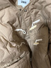 森馬（Semir）棉服女冬季仿羊羔毛馬甲牛角扣防潑水輕薄棉衣兩件套101724112008 曬單實(shí)拍圖