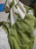 葉余寶寶兒童背帶褲套裝嬰兒春秋衣服洋氣休閑衛衣新款卡通恐龍兩件套 綠色恐龍背帶套 73 適合15斤以?xún)?曬單實(shí)拍圖
