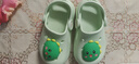 牧童兒童拖鞋夏男寶寶洞洞鞋軟底女童卡通洗澡嬰幼兒家居鞋奶龍綠160 曬單實(shí)拍圖