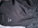 駱駝（CAMEL）加絨工裝褲男女戶(hù)外防潑水直筒運動(dòng)褲子 J35CA6L6027 幻影黑 XXL 曬單實(shí)拍圖