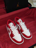 NIKEJordan耐克喬丹AJ1板鞋男子運動鞋紅色低幫緩震553558-166 42.5 曬單實拍圖