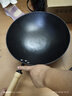 夏老大鍋具鑄鐵炒鍋章丘生鐵鍋無(wú)涂層不易生銹燃氣煤氣灶通用炒菜鍋36 曬單實(shí)拍圖