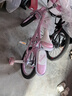 永久（FOREVER）兒童自行車(chē)6-10歲男女款寶寶輔助腳踏車(chē) 公主粉16寸適合105-135cm 曬單實(shí)拍圖