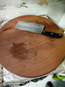 木雅軒花梨木菜板抗菌防霉家用實(shí)木整木砧板圓形案板切菜板廚房占板菜墩 曬單實(shí)拍圖