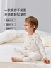 娃愛的蓓蓓【紡軟織柔】寶寶家居服套裝春秋嬰幼兒純棉內(nèi)衣打底秋衣睡衣套裝 青欖棲枝 90 cm 曬單實(shí)拍圖